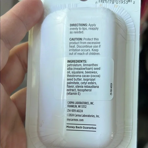 Carmex Moisturizing Lip Balm  THIS IS A MUST HAVE! - Picture 2 of 2